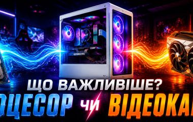 Что важнее для игрового ПК — процессор или видеокарта?