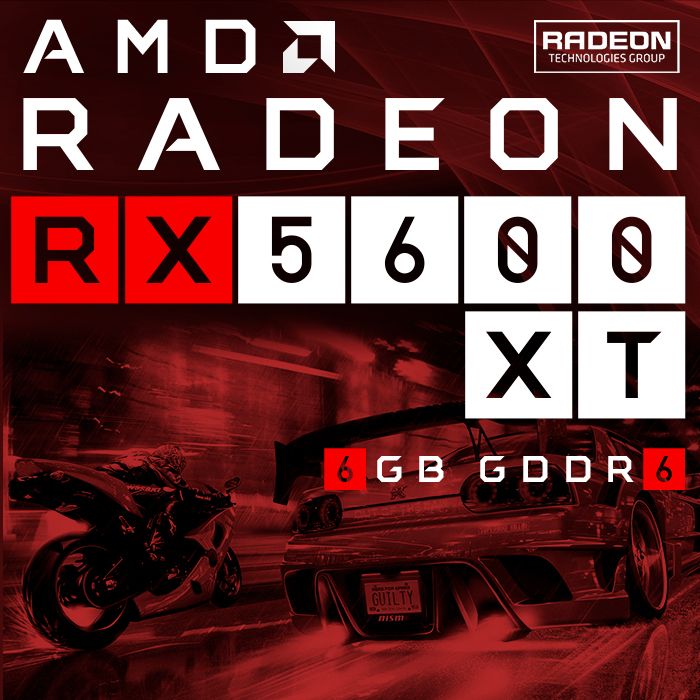 Видеокарта Radeon RX 5600XT 6GB