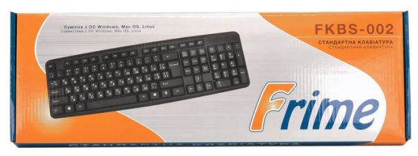 Клавиатура проводная Frime FKBS-002 USB+