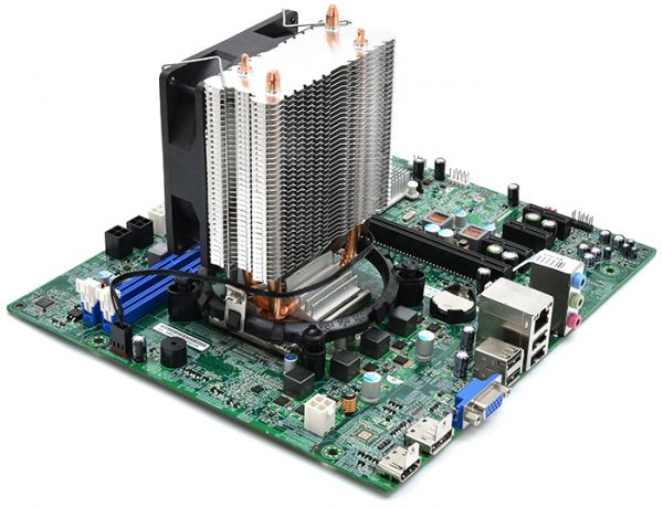 Материнская плата + процессор Intel core i7 4770 + охлаждение Cooler Q9