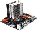 Материнская плата + процессор Intel core i3 2100 + охлаждение Cooler Q9