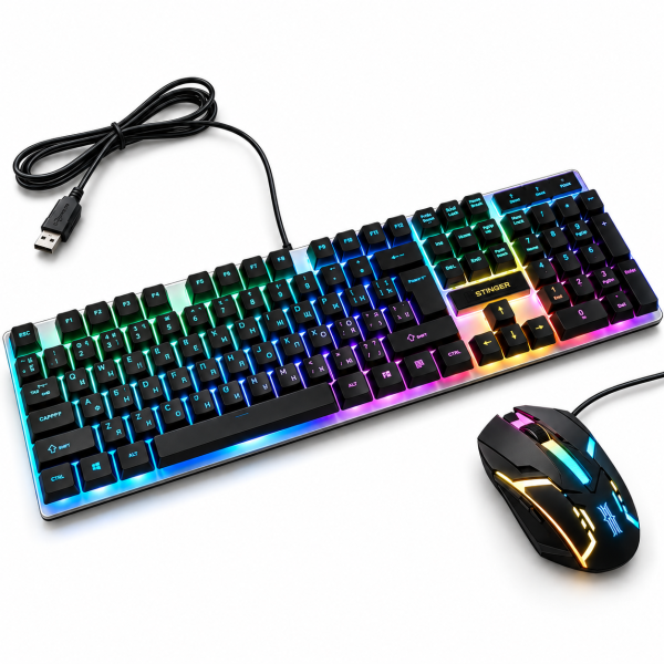 ИГРОВАЯ сборка "PowerPlay 2200G" | Vega 8 | AMD Ryzen 3 2200G |SSD M.2 | Wi-Fi | WIN11 |Монитор LED IPS 24"| Игровой набор