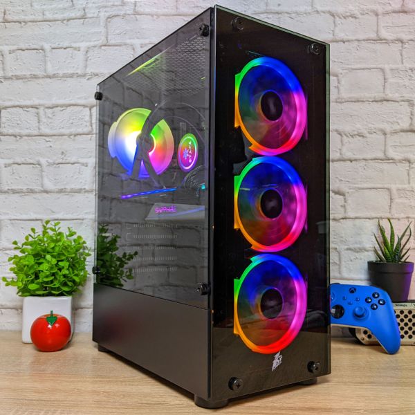 АКЦИЯ! Мощный Игровой ПК RYZEN 7 16 потоков + RX 5700XT + 32GB + SSD M.2(ZEVS PC12995U)