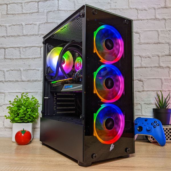 АКЦИЯ! Мощный Игровой ПК RYZEN 7 16 потоков + RX 5700XT + 32GB + SSD M.2(ZEVS PC12995U)