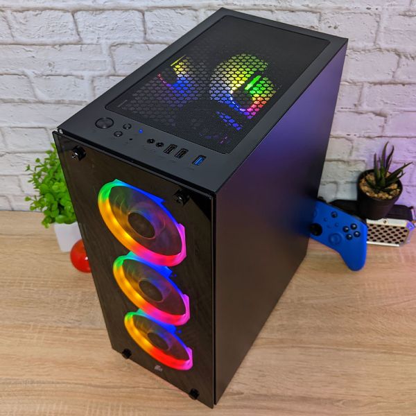 АКЦИЯ! Мощный Игровой ПК RYZEN 7 16 потоков + RX 5700XT + 32GB + SSD M.2(ZEVS PC12995U)