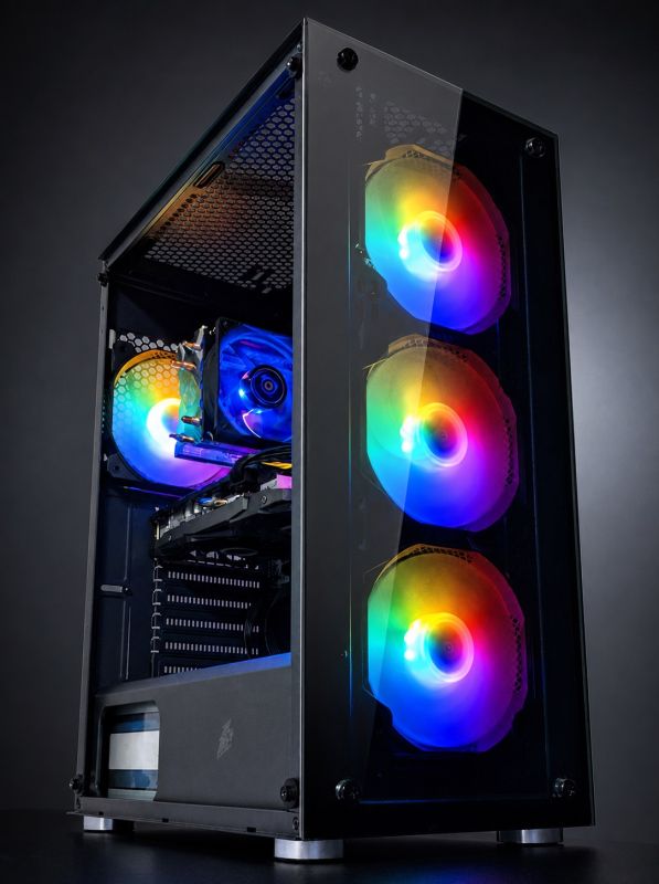 Игровой ПК "FirePlay 5060Ti" | Ryzen 7 8700F | RTX 5060Ti 8GB | 16GB DDR5 |SSD 1TB | Монитор 27 QHD 165Hz