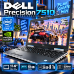 Игровой Ноутбук Dell Precision 7510 15.6" FHD IPS i7 6820HQ Quadro M2000M 4GB 32GB DDR4  256GB SSD + 1TB HDD (БУ)