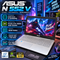 Мощный Игровой ноутбук Asus N 552 15.6" i7 6700HQ GTX 960M 4GB 16GB +SSD (БУ)