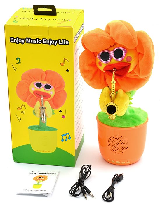 АКЦИЯ! Портативная bluetooth колонка Dancing Flower G26