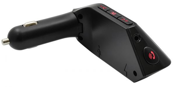 Автомобильный FM трансмиттер HZ H1BT модулятор Black