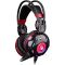 Игровые наушники проводные с микрофоном A4Tech Bloody G300 Black/Red