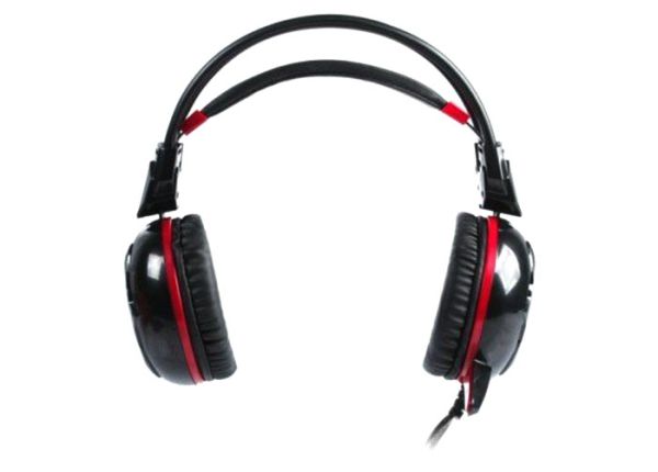 Игровые наушники проводные с микрофоном A4Tech Bloody G300 Black/Red