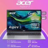 Новий ноутбук Acer Aspire 3 A315-59-36JH Pure Silver 15.6" HD Ready IPS Intel Core i3-1215U 8GB 512GB SSD