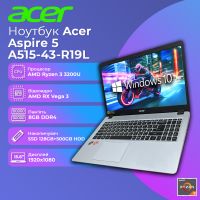 БУ Acer Aspire 5 A515-43-R19L 15.6'' FHD IPS Ryzen 3 3200U Vega 8GB 128GB SSD+500GB HDD
