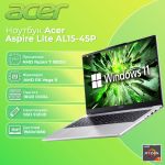 Новый Ноутбук Acer Aspire Lite AL15-45P Silver 15.6" FHD IPS Ryzen 7 5825U 16GB 512GB SSD