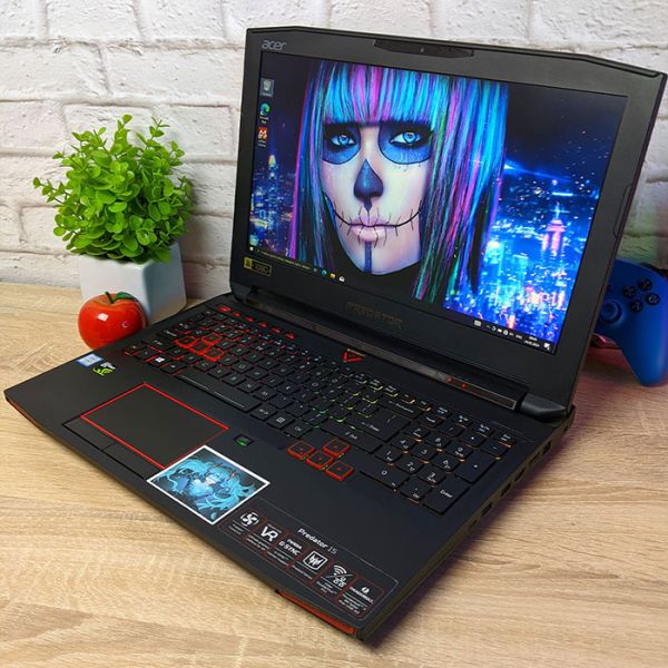 Крутий Потужний Ігровий ноутбук Acer Predator 15 G9-593 N15P3 15.6" i7 6700HQ Nvidia GTX 1060 6GB 16GB + SSD