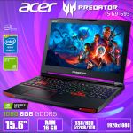 Крутий Потужний Ігровий ноутбук Acer Predator 15 G9-593 N15P3 15.6" i7 6700HQ Nvidia GTX 1060 6GB 16GB + SSD