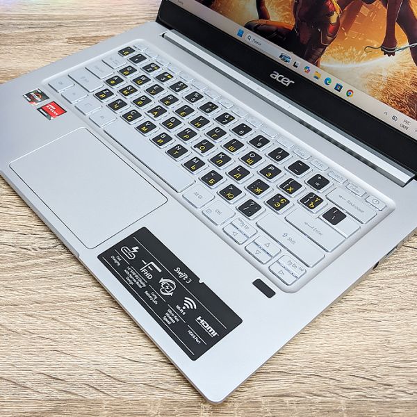 БУ Acer Swift SF314-42 14'' FHD IPS Ryzen 5 4500U Vega 6 8GB 256GB SSD