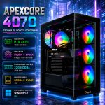 Игровой ПК ApexCore 4070 | Ryzen 7 5700X | RTX 4070 12GB | 32GB DDR4  |SSD 1ТB