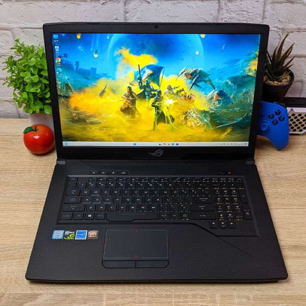 Потужний ноутбук Геймер Asus ROG Strix Scar GL703GM 17.3" i7 8750H Nvidia GTX 1060 6GB 16GB + SSD