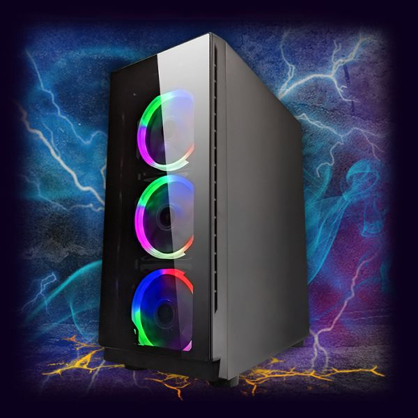 ИГРОВАЯ сборка "BanditForce 4070" | GeForce RTX 4070 12GB | AMD Ryzen 5 5600X |SSD M.2 | Wi-Fi | WIN11 | Монитор LED IPS 27"| Игровой набор