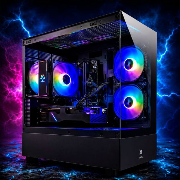 Игровой ПК "ZEVS PC 13620R" | Ryzen 5 5600 | RTX 4060TI 16GB | 16GB DDR4 |SSD 1TB | Монитор 27 QHD 165Hz