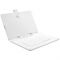  Универсальный Чехол с КЛАВИАТУРОЙ 10 WHITE (10.1, 9.7, 9.6) micro USB, РУССКИЕ БУКВЫ