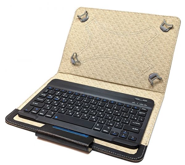 Универсальный Чехол с Bluetooth КЛАВИАТУРОЙ 10 (10.1, 9.7, 9.6) micro USB