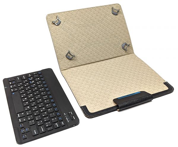 Универсальный Чехол с Bluetooth КЛАВИАТУРОЙ 10 (10.1, 9.7, 9.6) micro USB