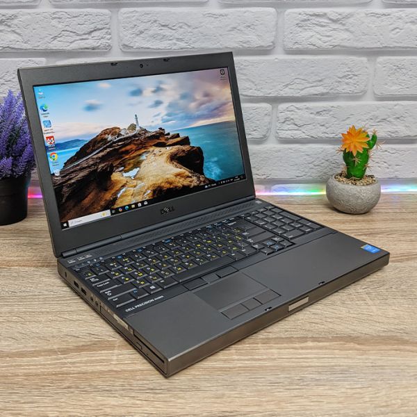 БУ Ноутбук Dell Precision M4800 15.6'' FHD IPS i7 4810MQ Nvidia Quadro K1100M 16GB 256GB SSD