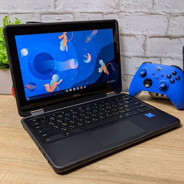БУ Ноутбук Dell Chromebook 11 3189 11.6" Touch Screen HD Ready TN 64GB + Google Play + стилус в подарок