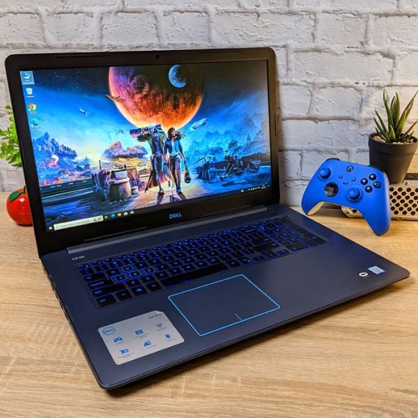 Потужний ноутбук DELL Inspiron G3 P35E 17.3" i5 8300H GTX 1050 4GB 16GB + 1TB HDD+256GB SSD