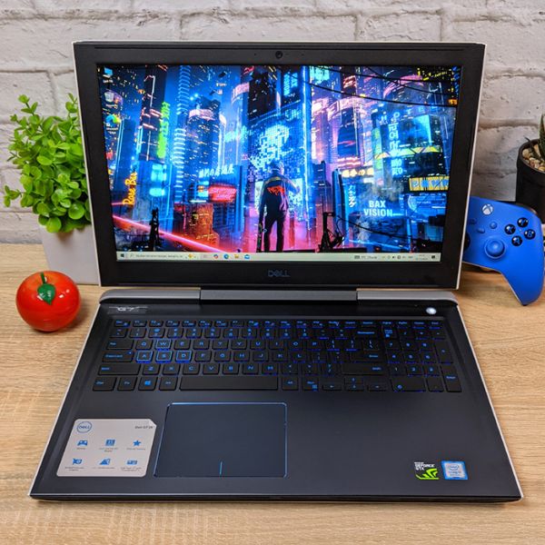 Мощный ноутбук DELL G7 7588 White 15.6" i7 8750H GTX 1060 Max-Q 6GB 16GB RAM + SSD