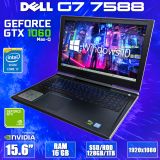Мощный ноутбук DELL G7 7588 White 15.6" i7 8750H GTX 1060 Max-Q 6GB 16GB RAM + SSD