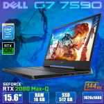 БУ Ноутбук DELL G7 7590 15.6" FHD IPS 144Гц i7 9750H RTX 2080 Max-Q 8GB 16GB RAM 512GB SSD