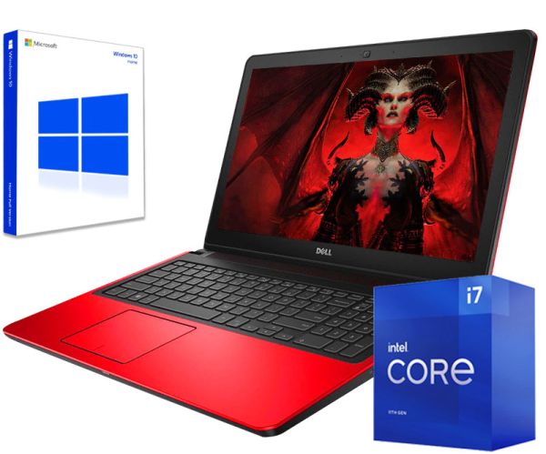 Акція! Ігровий Потужний Ноутбук DELL Inspiron 15 7559 RED 15.6" i7 6700HQ Nvidia GTX 960M 4GB 16GB 512GB SSD