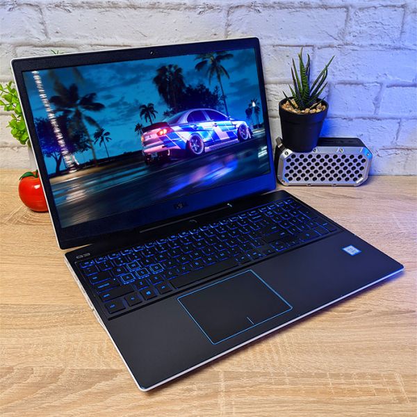 Потужний ноутбук DELL Inspiron G3 15 3590 (P89F White) 15.6" i7 9750H GTX 1660Ti 6GB Max-Q 16GB +SSD+нова батарея