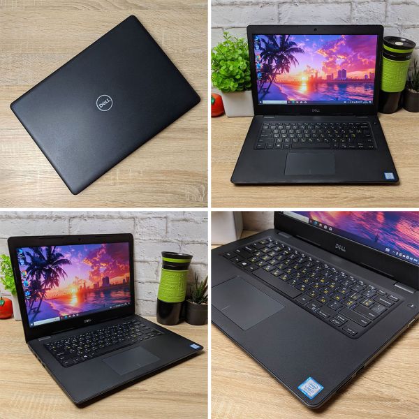 Мощный ноутбук DELL Latitude 3490 14" i7 8550U Radeon R7 M460 8GB RAM 256GB SSD