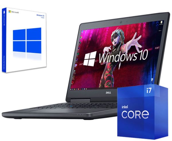БУ Ноутбук Dell Precision 7510 / 7520 15.6" FHD IPS i7 6820HQ Nvidia Quadro M2000M 16GB 512GB SSD