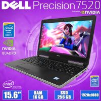 БУ Ноутбук Dell Precision 7520 15.6" FHD i7 6820HQ Quadro M1200 16GB + 256GB SSD