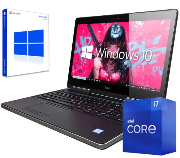 БУ Ноутбук Dell Precision 7520 15.6" FHD IPS i7 7820HQ Quadro M2200 4GB 16GB + 250GB SSD