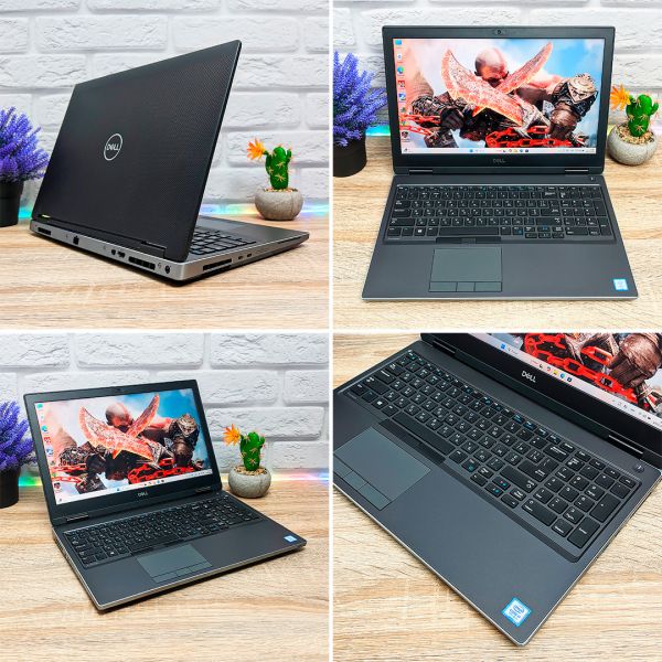 БУ Ноутбук Dell Precision 7540 15.6" FHD IPS i7 9850H AMD Radeon Pro WX 3200 8GB 256GB SSD