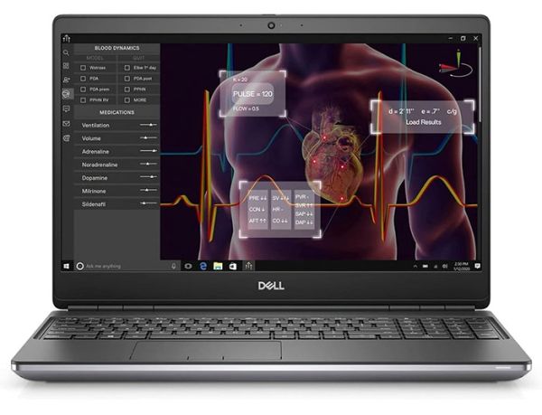 Акція! Ігровий Ноутбук Dell Precision 7550 15.6" Full HD i5 10400H Nvidia Quadro T1000 4GB 16GB 512GB SSD