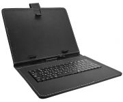  Универсальный Чехол с КЛАВИАТУРОЙ 10 (10.1, 9.7, 9.6) USB Type-C, РУССКИЕ БУКВЫ