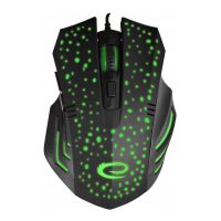 Мышь Esperanza MX212 Galaxy USB Black-Green