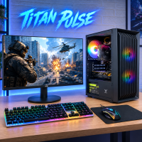 ІГРОВИЙ ПК "Titan Pulse" | GTX 1060 | Core i5 | SSD M.2 | Wi-Fi | WIN10 |Монітор LED IPS 24"