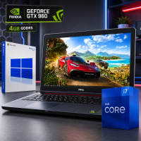 Игровой Ноутбук DELL Inspiron 15 7559 15.6" 4K Touch IPS i7 6700HQ GTX 960M 4GB 16GB 128GB SSD+1TB HDD (БУ)