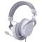 Проводные игровые наушники Fifine H3 RGB White с микрофоном