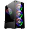 Корпус 1STPLAYER Fire Dancing-V2-А Color LED Black