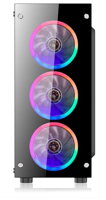 Корпус 1STPLAYER Fire Dancing-V2-А Color LED Black